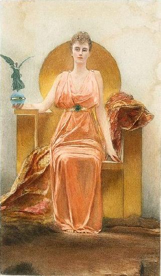 Jean-Joseph Benjamin-Constant Portrait of Madame Helene Vincent oil painting image